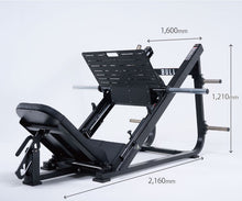 画像をギャラリービューアに読み込む, Angled Leg Press<br>アングルドレッグプレス