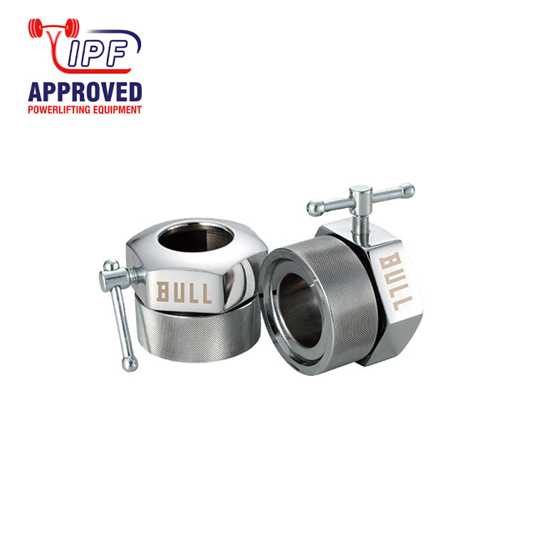 BULL クロームバーベルカラー✖️2個　IPF公認 BULL クロームカラー IPF公認