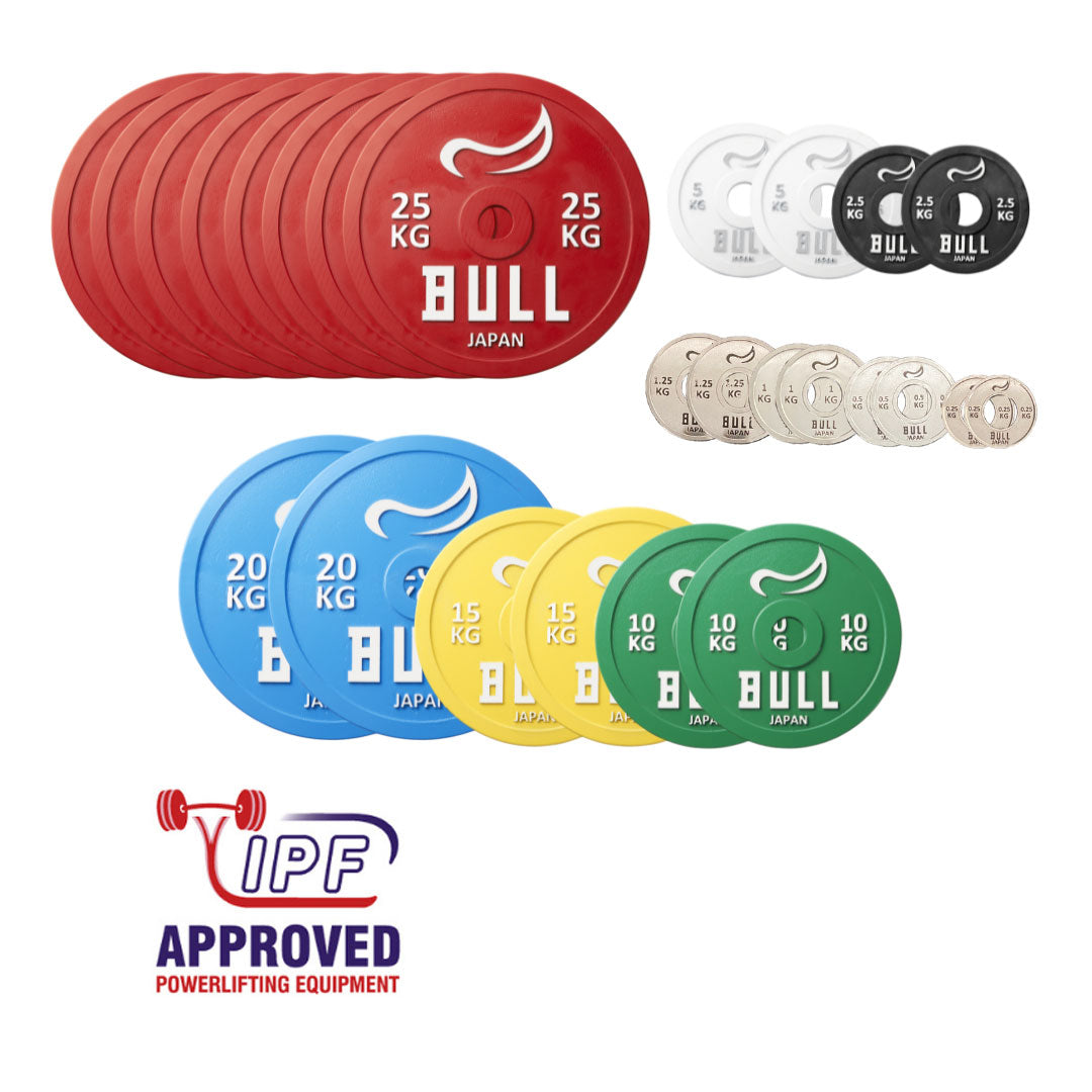 BULL パワーリフティングプレート　IPF公認　5kg 2枚1セット bull パワーリフティングプレート IPF公認 5kg 2枚1セット BULL
