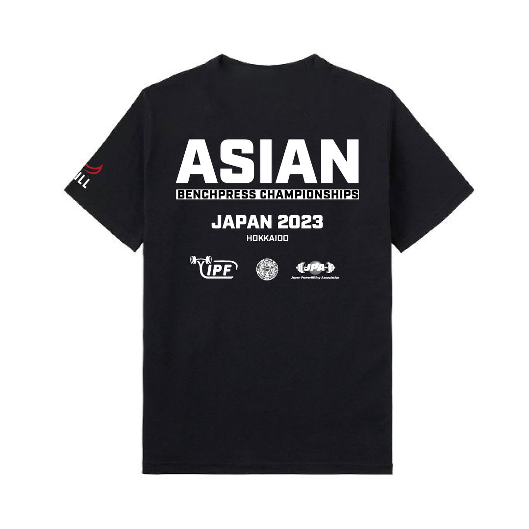 アジアベンチプレス選手権大会　ASIAN Tシャツ M/L/XL/XXL/XXXL