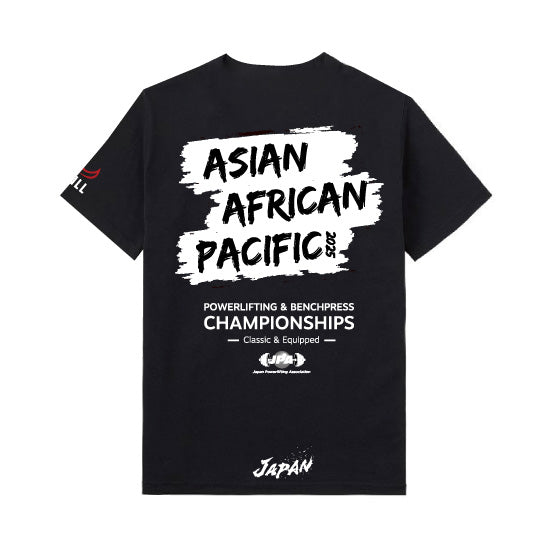 【先着8名様 / サイズ限定】アジアン・アフリカン・パシフィックパワー＆ベンチ選手権大会　Tシャツ XL/XXL/XXXL
