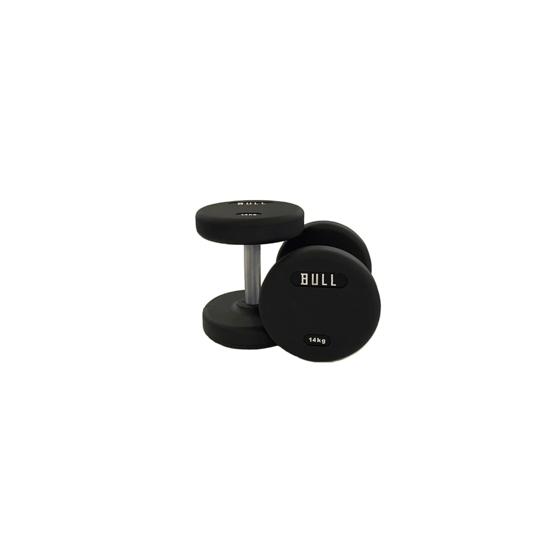 業務用 LP gym TPUダンベル 140kg⑥ TPU Dumbbell / TPU ダンベル | トレーニングマシンブランドBULL